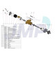Bronze Seawater Pump For Cummins onan light Model 6BT, Pump O/N 3919899, P1716 - JPR-S7616 -JMP